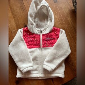 Columbia Hooded Fleece Sweatshirt 2T